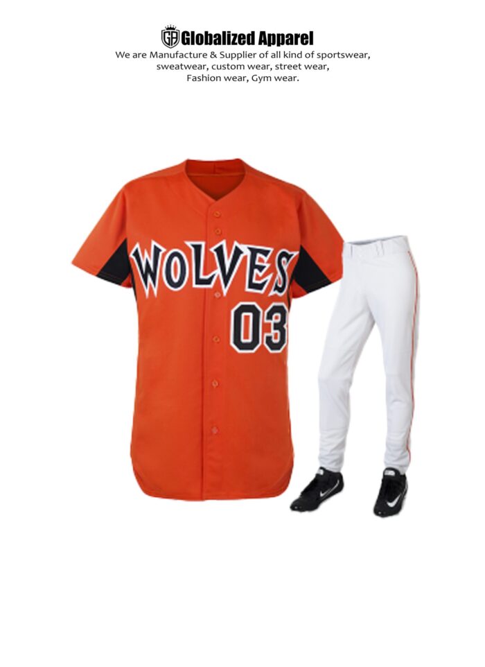Customized Baseball Uniform - Image 1