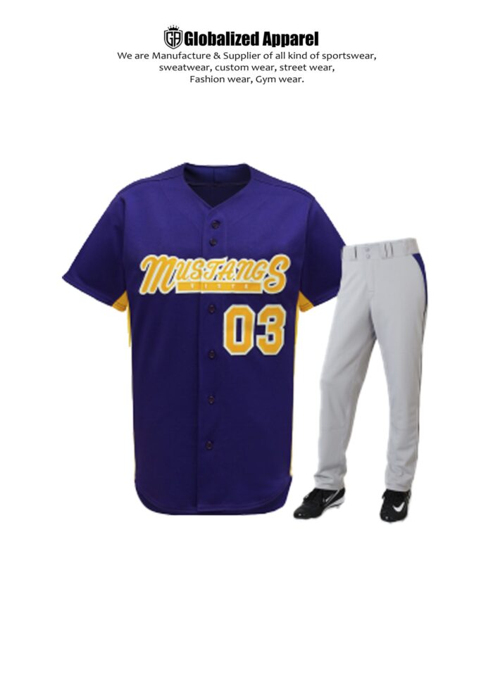 Customized Baseball Uniform - Image 1