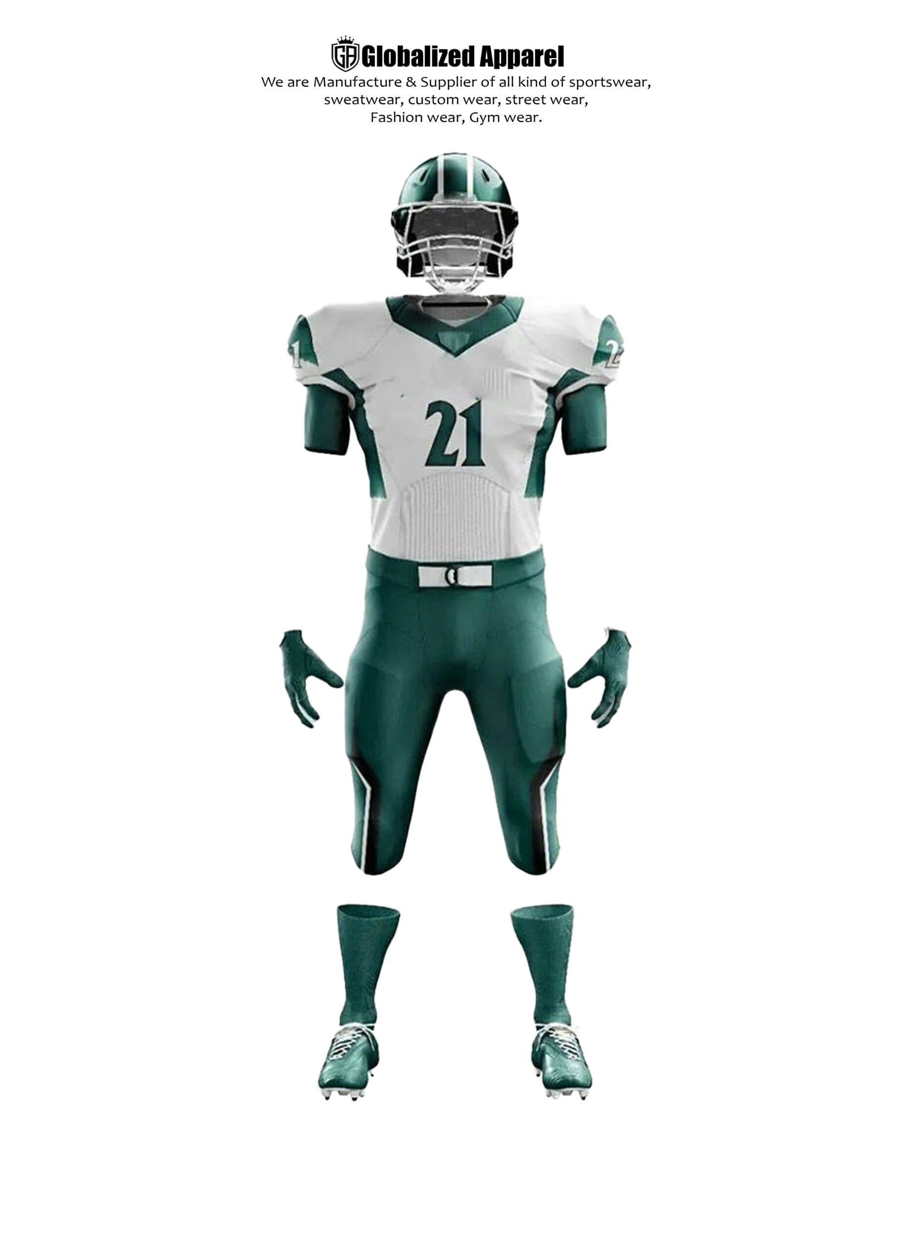 CUSTOMIZED AMERICAN FOOTBALL UNIFORM - Image 1
