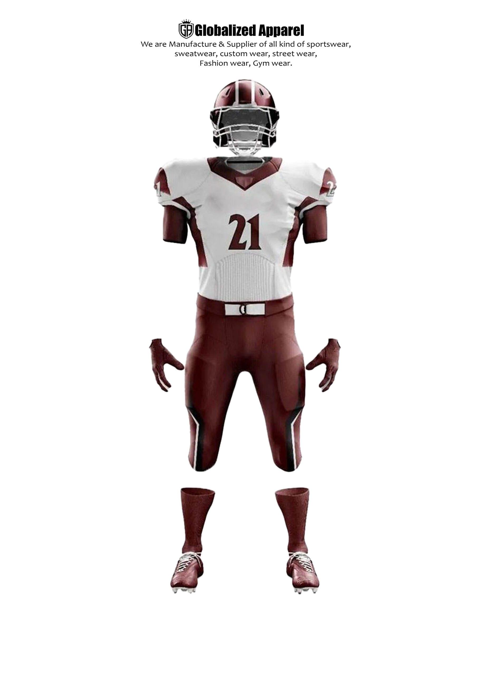 CUSTOMIZED AMERICAN FOOTBALL UNIFORM - Image 1