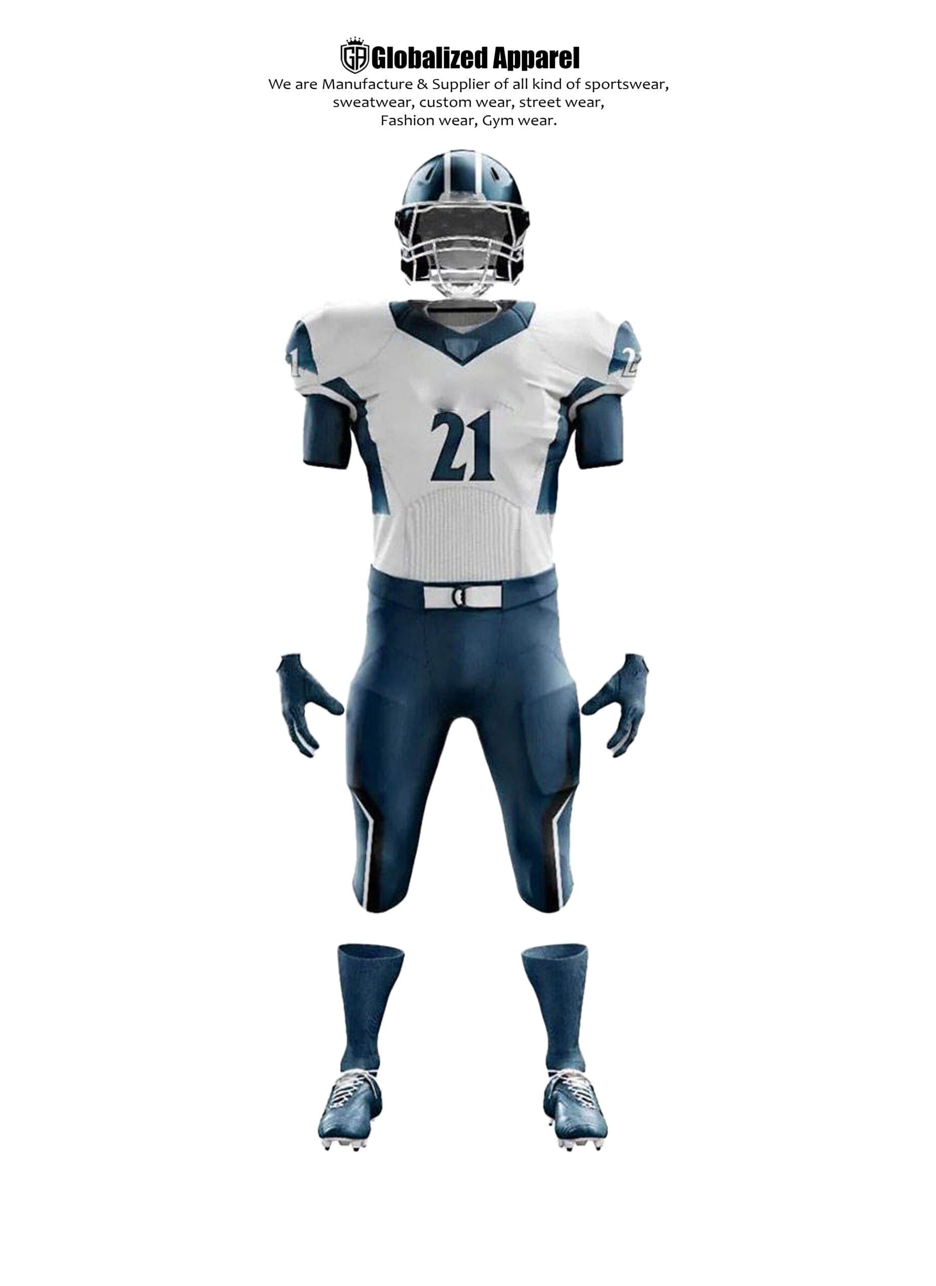 CUSTOMIZED AMERICAN FOOTBALL UNIFORM - Image 1